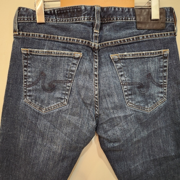 VTG Adriano Goldschmied Jeans Mens 31/29 Blue Dark Wash The Dylan Slim Skinny - Picture 4 of 16